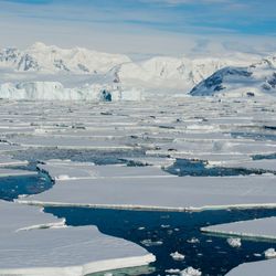 Antarctic ice contains ancient air bubbles that can help us understand climate change.