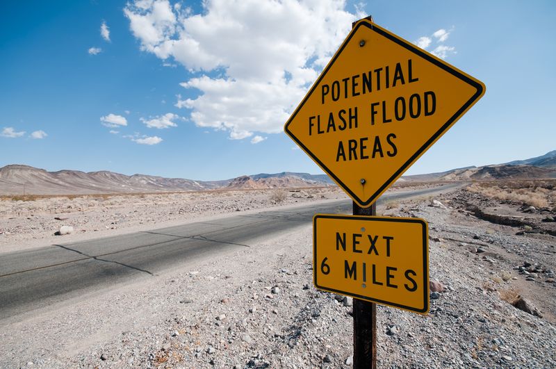 Death Valley floods