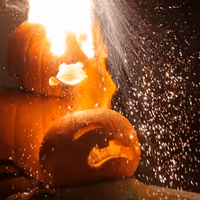 3345 Check Out These Pumpkins Exploding, Spewing Molten Iron And Levitating