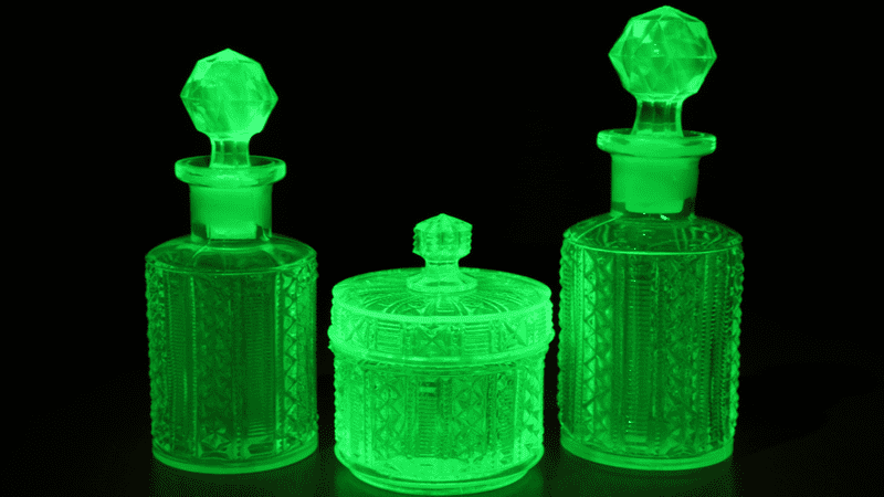 how to identify uranium glass